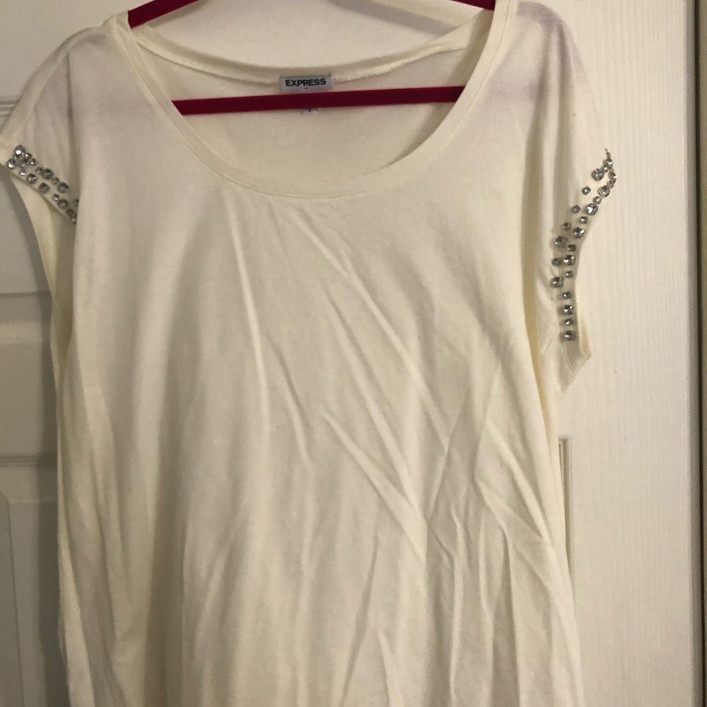 Guess beaded sleeve top